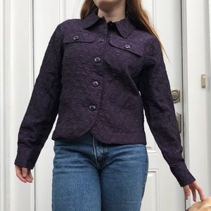 ColdwaterCreek Purple jacket